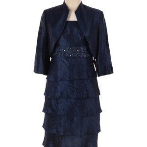 R&M Richards NEW WITH TAGS Cocktail Dress w/Jacket
